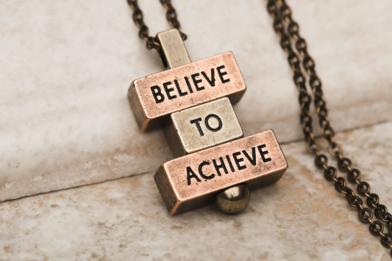 Believe to Achieve - 212west.com necklaces and pendant