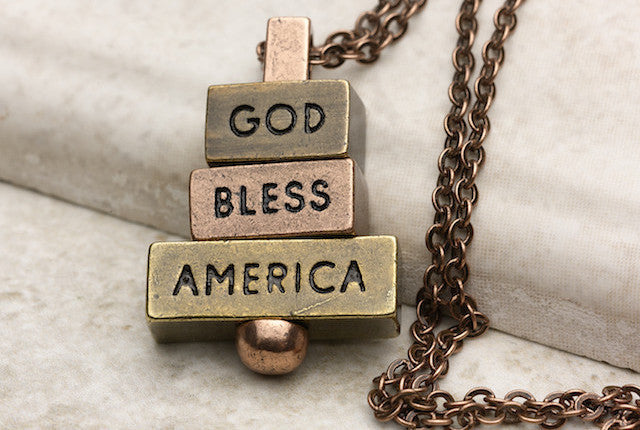 God Bless America - Copper, Multi