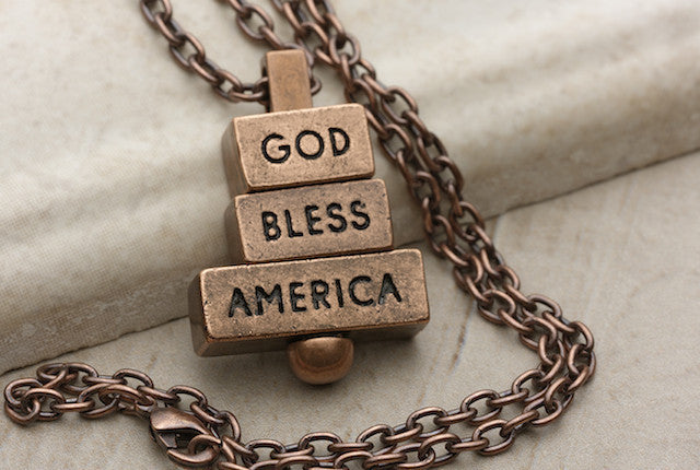 God Bless America - Copper