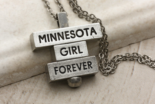Minnesota Girl Forever - Pewter